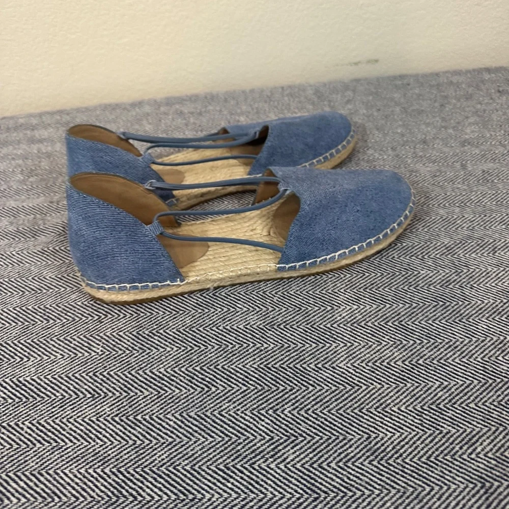 Eileen Fisher -  Lee Jean Espadrille Flat